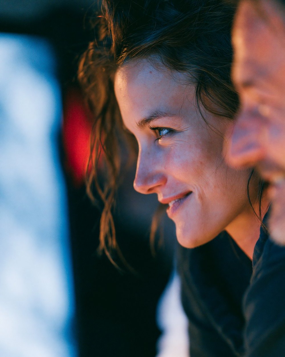 A client seeing their new site for the first time